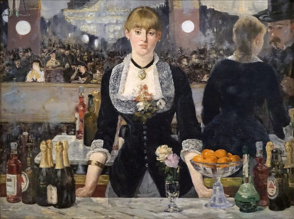エドゥアール・マネ《フォリー・ベルジェールのバー》1882年