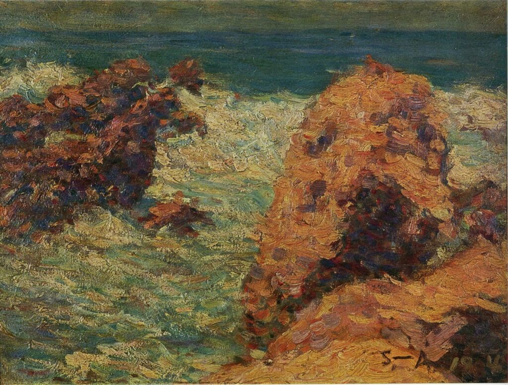 青木繁《海の幸》1904年