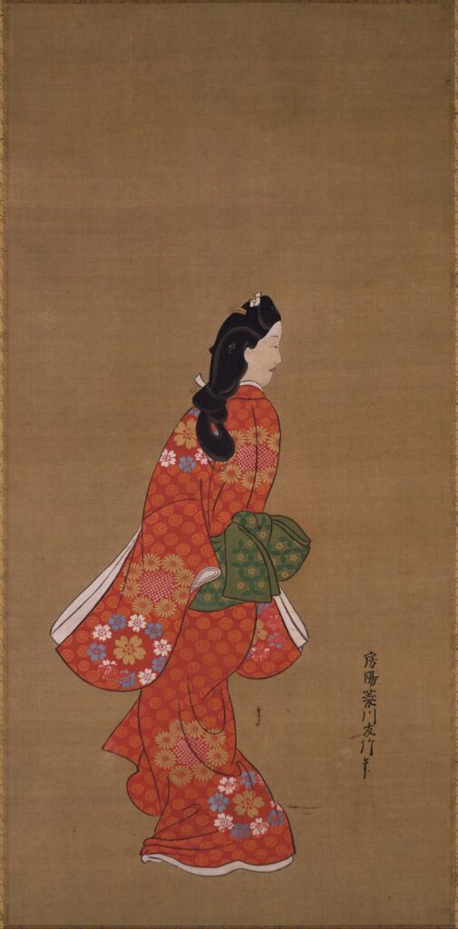 菱川師宣《見返り美人図》17世紀末頃（江戸時代前期）