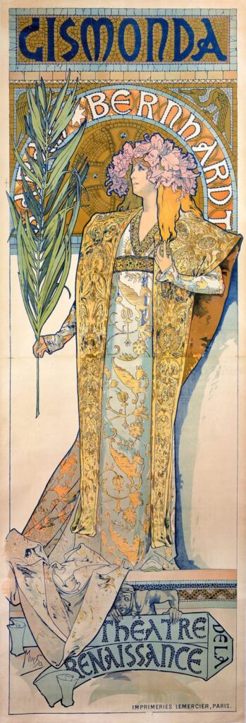 アルフォンス・ミュシャ《ジスモンダ》1894年