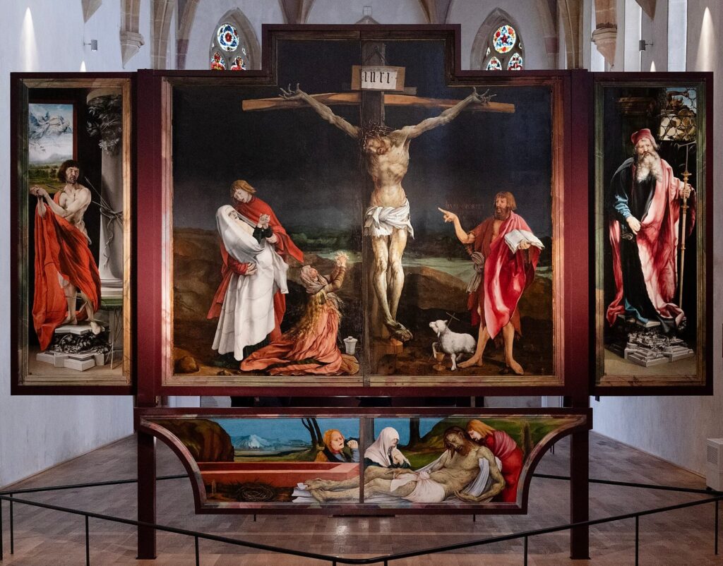 マティアス・グリューネヴァルト《イーゼンハイム祭壇画》1512〜1516年ごろ