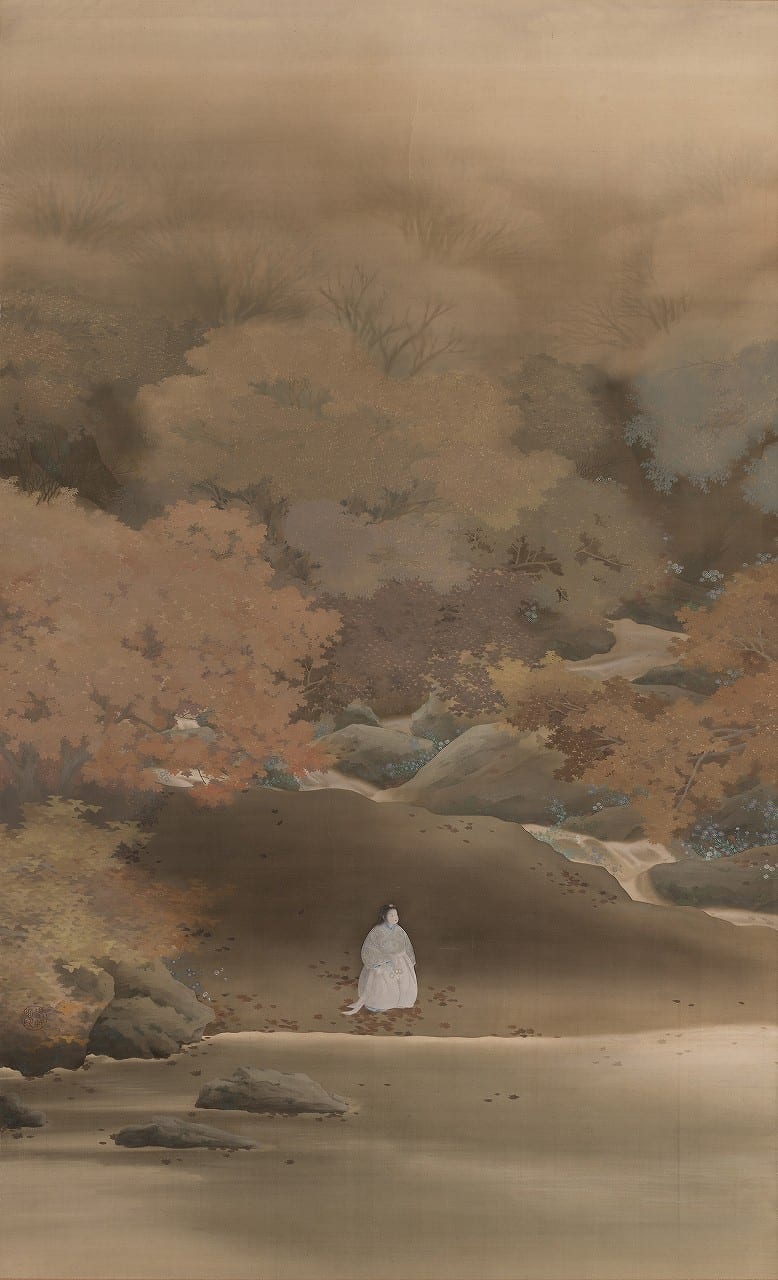 菱田春草《菊慈童》1900年