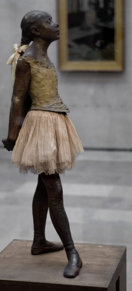 エドガー・ドガ《14才の少女ダンサー》1878〜1881年