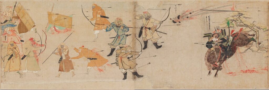 作者不詳《蒙古襲来絵詞》1293年