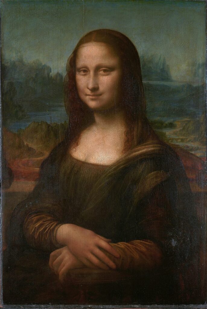 レオナルド・ダ・ヴィンチ《モナ・リザ》1503〜1506年頃