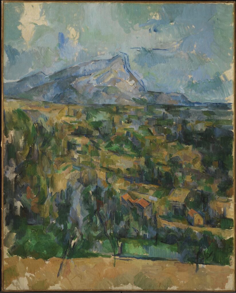 ポール・セザンヌ《サント＝ヴィクトワール山》1902年頃