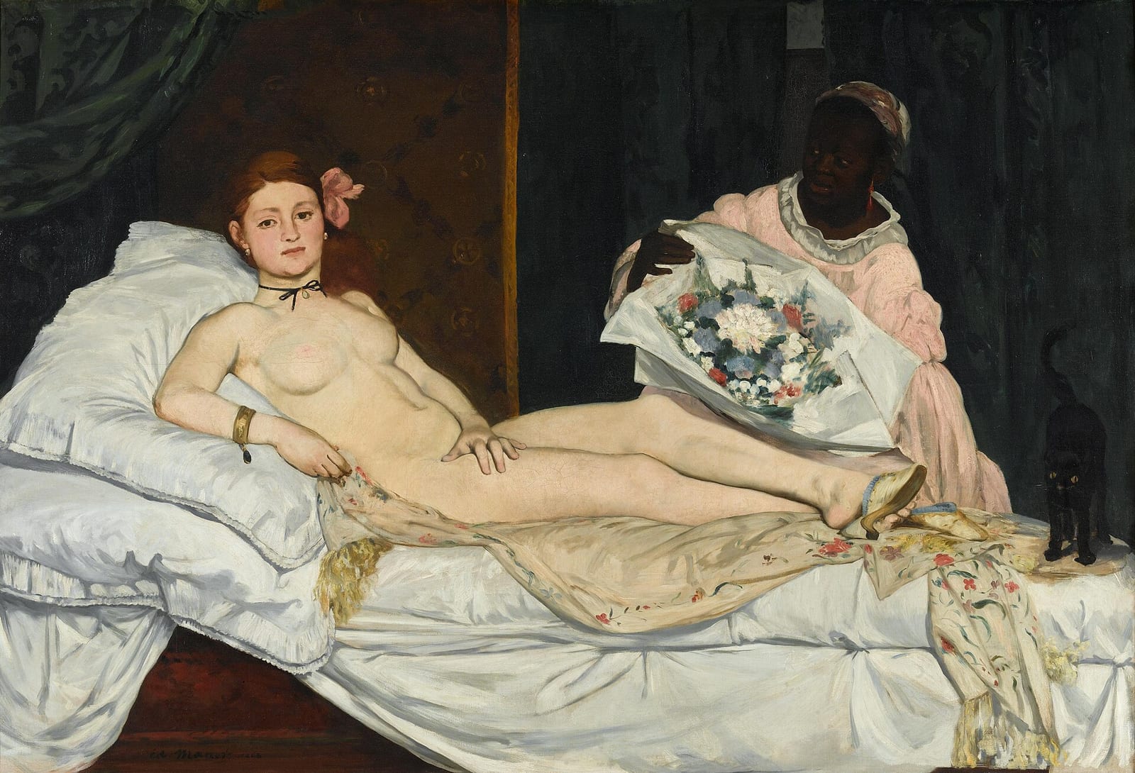 エドゥアール・マネ《オランピア》1863年