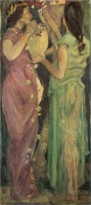 青木繁《わだつみのいろこの宮(習作)》1907年