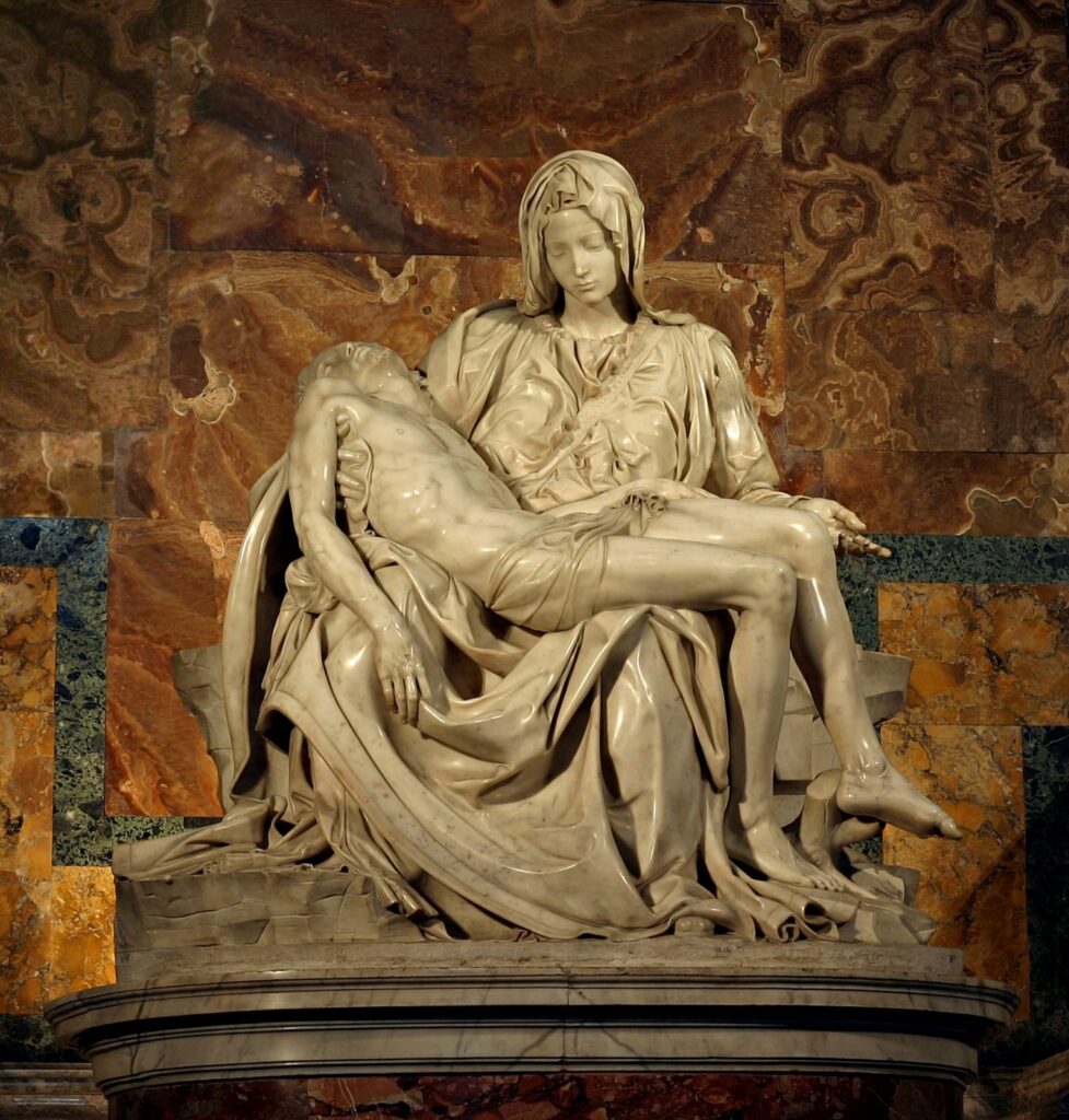 ミケランジェロ・ブオナローティ《ピエタ》1498〜1500年