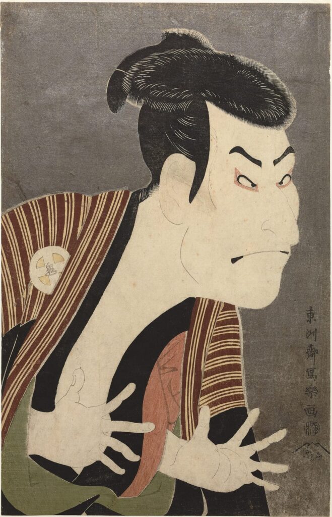 東洲斎写楽《三代目大谷鬼次の江戸兵衛》1794年（寛政6年）