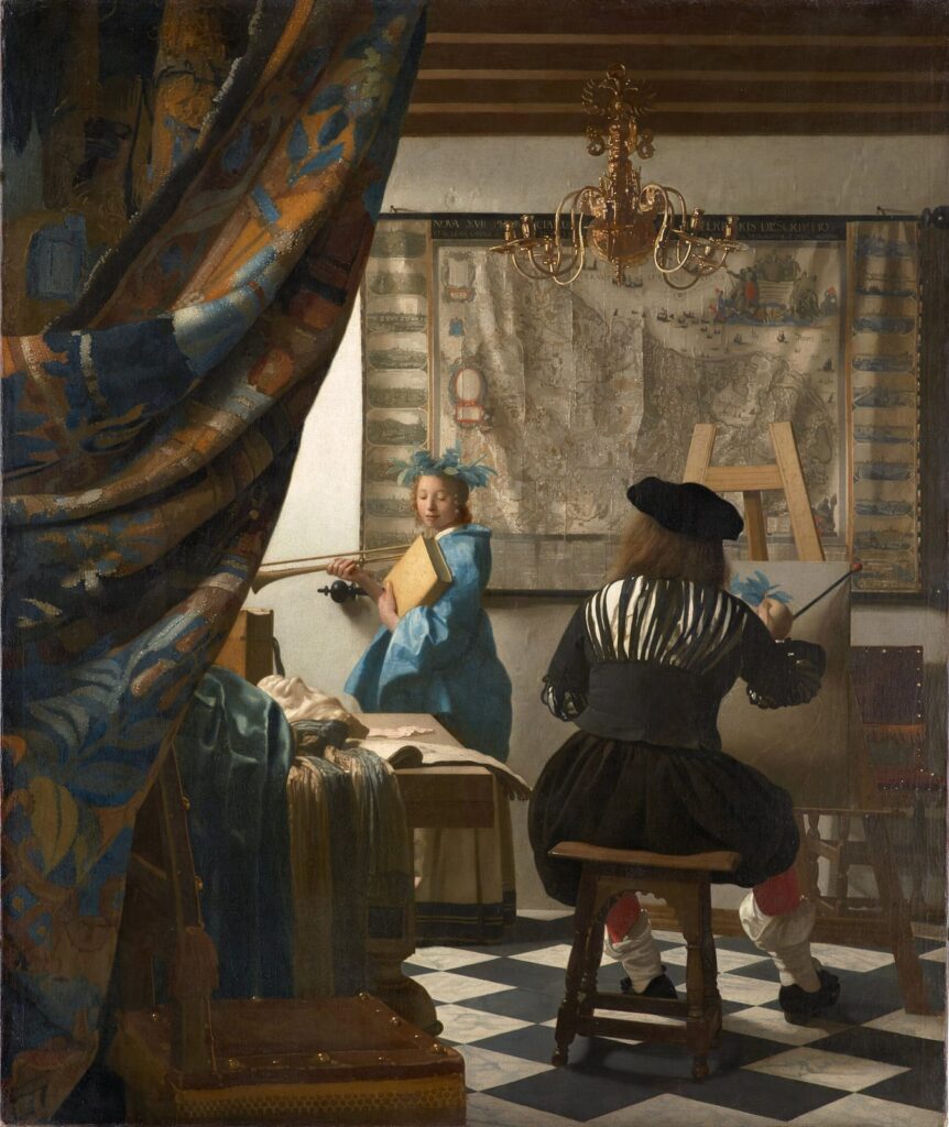 ヨハネス・フェルメール《絵画芸術》1666年頃