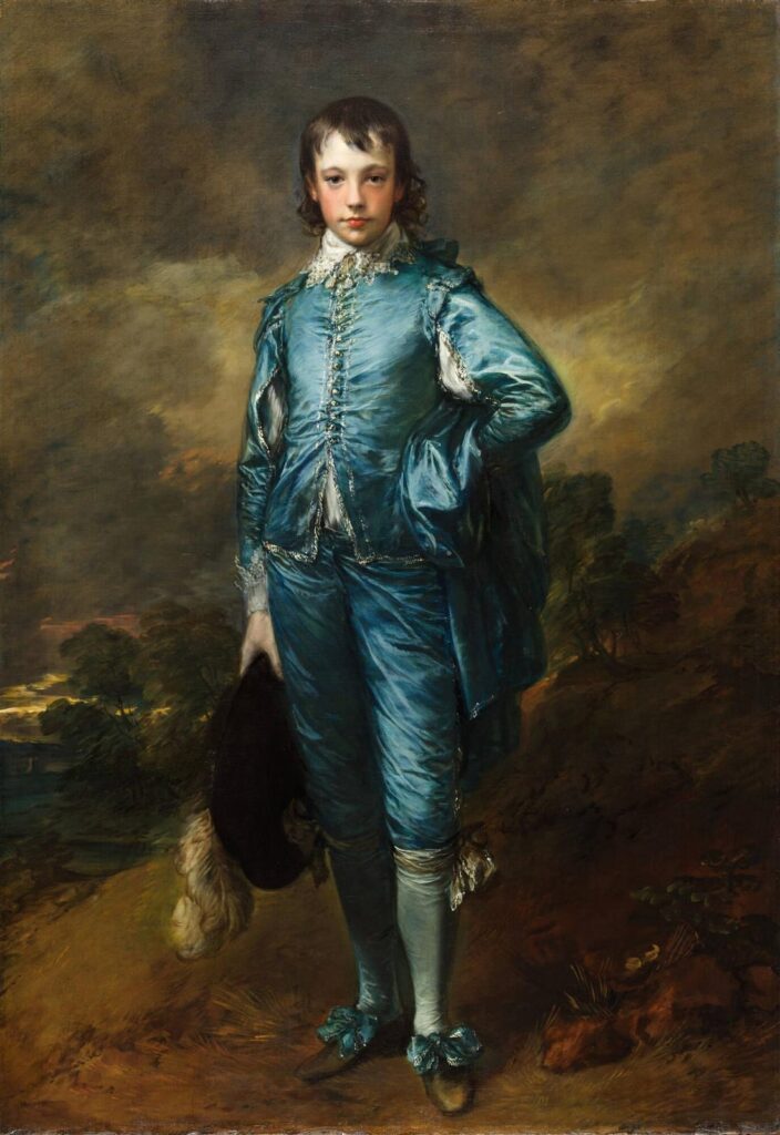 トマス・ゲインズバラ《青衣の少年》1770年頃