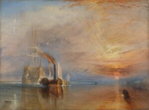 ジョーゼフ・マロード・ウィリアム・ターナー《戦艦テメレール号》1839年