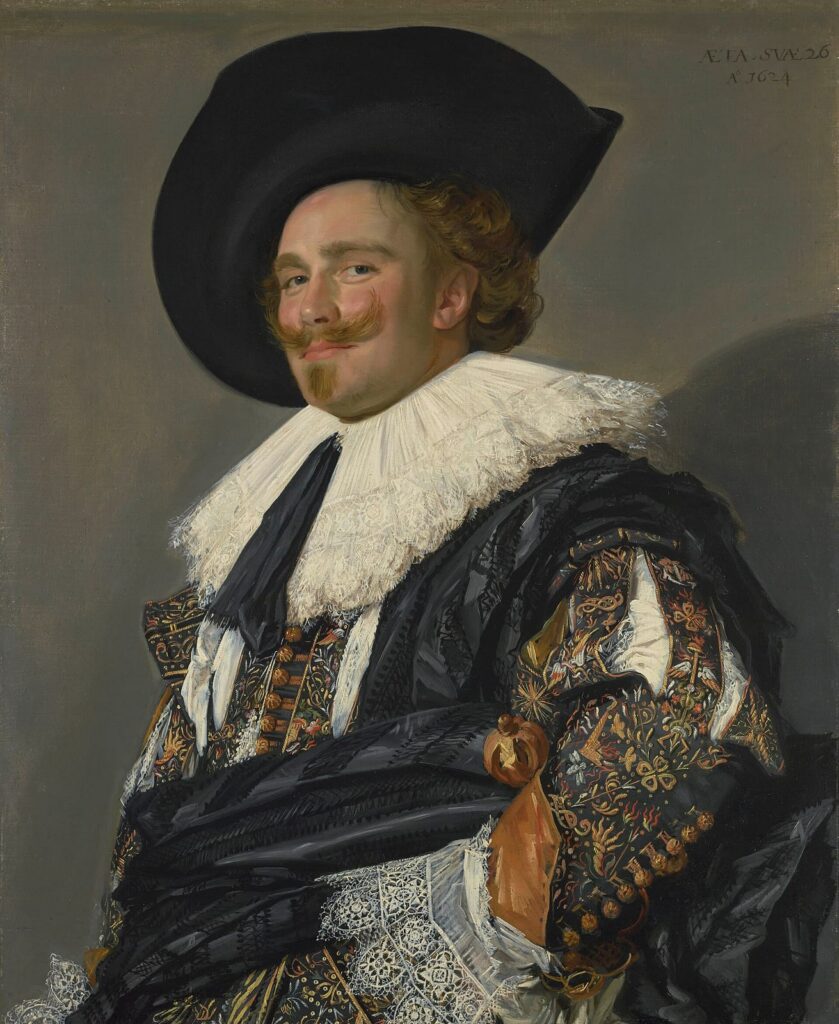 フランス・ハルス《微笑む騎士 (ハルスの絵画)》1624年