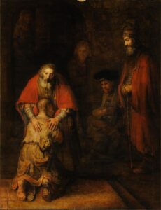レンブラント・ファン・レイン《放蕩息子の帰還》1668年頃