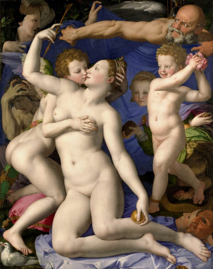 アーニョロ・ブロンズィーノ《愛の寓意》1540〜1545年頃