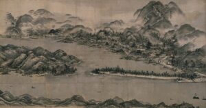 雪舟《天橋立図》1501年頃
