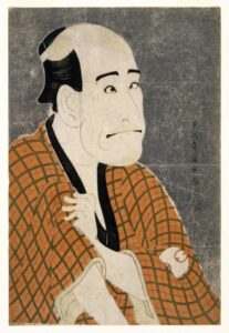 東洲斎写楽《二代目嵐龍蔵の金貸石部金吉》1794年（寛政6年）5月