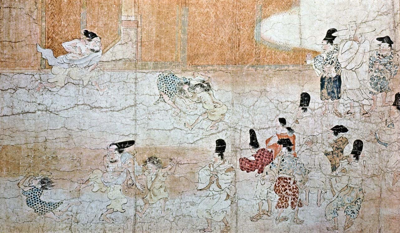 作者不詳（伝 常盤光長）《伴大納言絵詞》12世紀後半頃（制作年不詳）