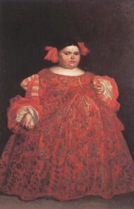 フアン・カレーニョ・デ・ミランダ《着衣のエウヘニア・マルティネス・バリェホ》1680年頃