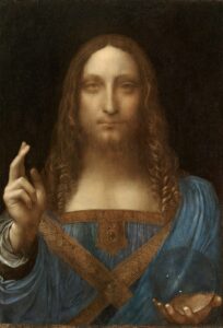 レオナルド・ダ・ヴィンチ《サルバトール・ムンディ》1499〜1510年頃