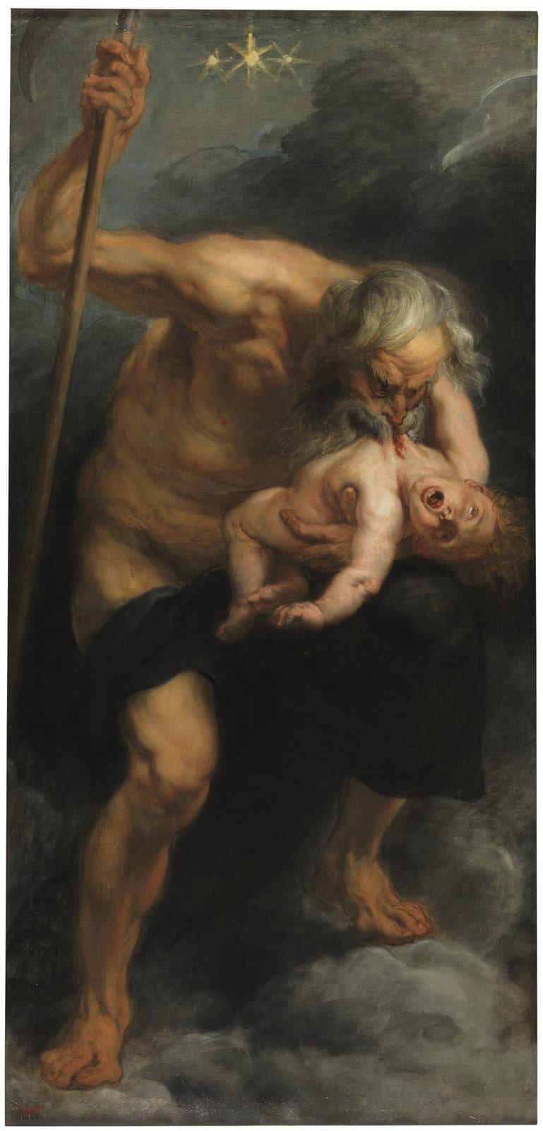 ピーテル・パウル・ルーベンス《我が子を食らうサトゥルヌス》1636〜1638年
