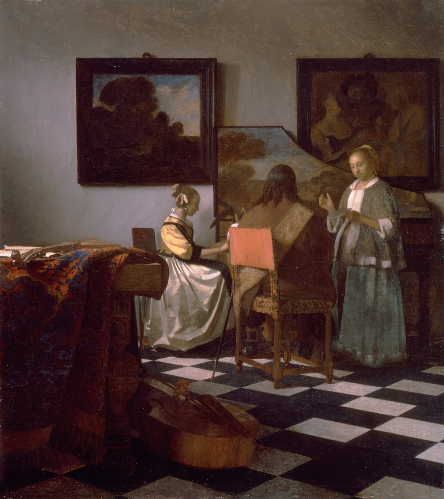 ヨハネス・フェルメール《合奏》1664年頃