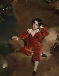 トーマス・ローレンス《赤い服の少年》1825年