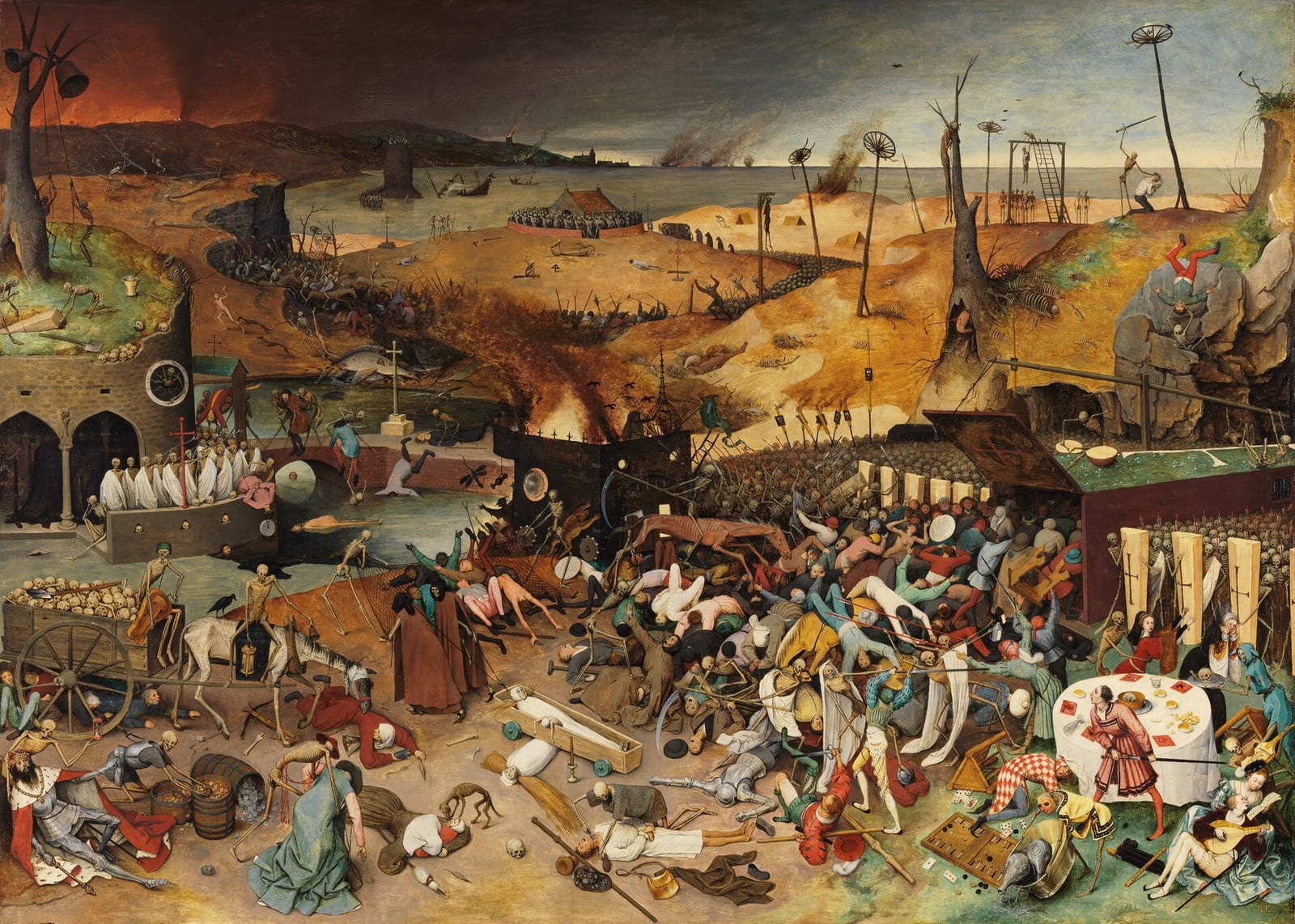 ピーテル・ブリューゲル《死の勝利》1562年頃